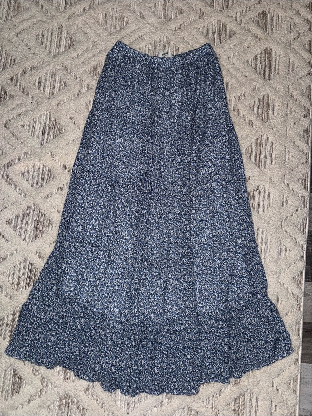 Hollister tiered maxi skirt
